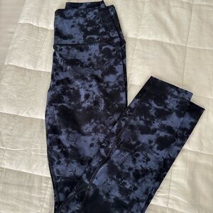 CRZ leggings. Blue size small.